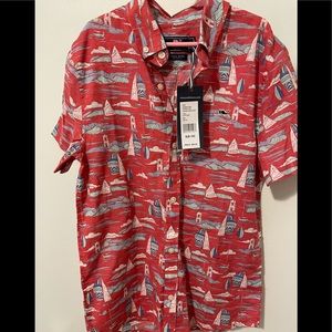 Vineyard Vines  SS Whale Shirt